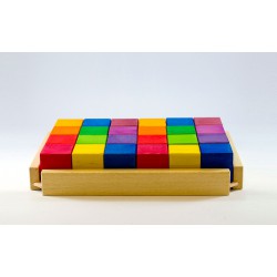 Cubos arcoíris 24 piezas