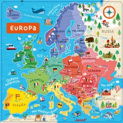 Mapa de Europa Magnético...