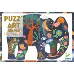 Puzzle Art Elefante. 150...