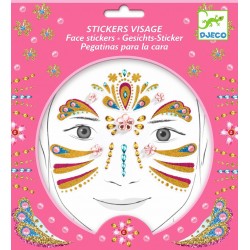 Pegatinas para la cara...