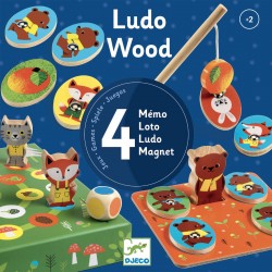 Juego educativo Ludo Wood...