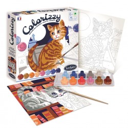 Set de pintura colorizzy gatos