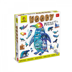 Woody puzzle – Animales...