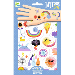 Tatuajes Emojis tiempo